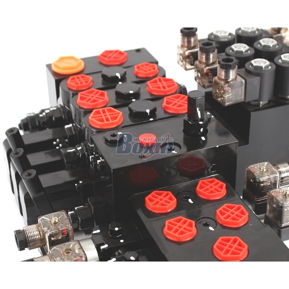Multi-spool Electro-hydraulic Directional Control Valve DCV100E DCV58 detail image
